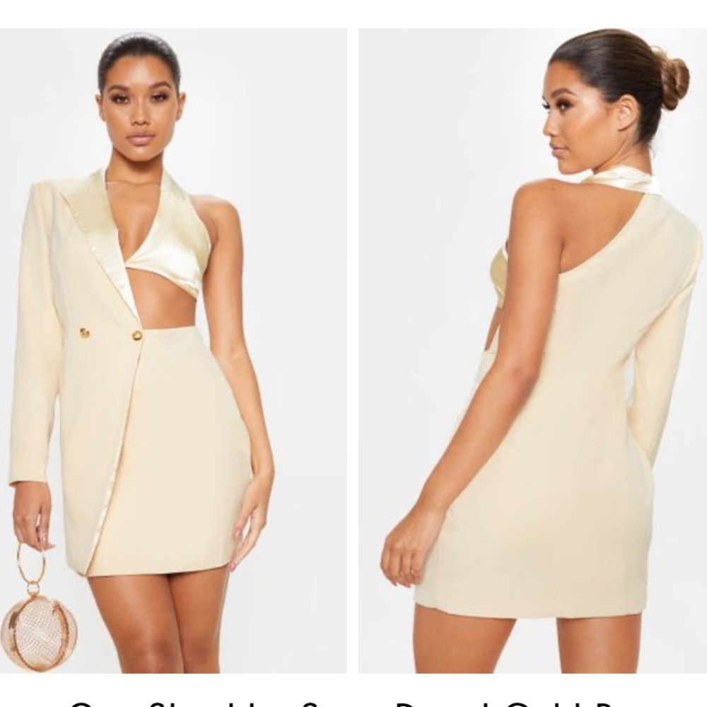 Pretty little thing blazer dress